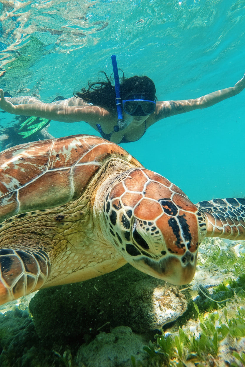 AKUMAL EXPRESS: Akumal Turtles + Cenote