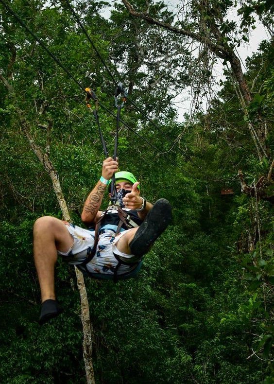 ATV ZIP LINES AND CENOTE: JUNGLE TOUR