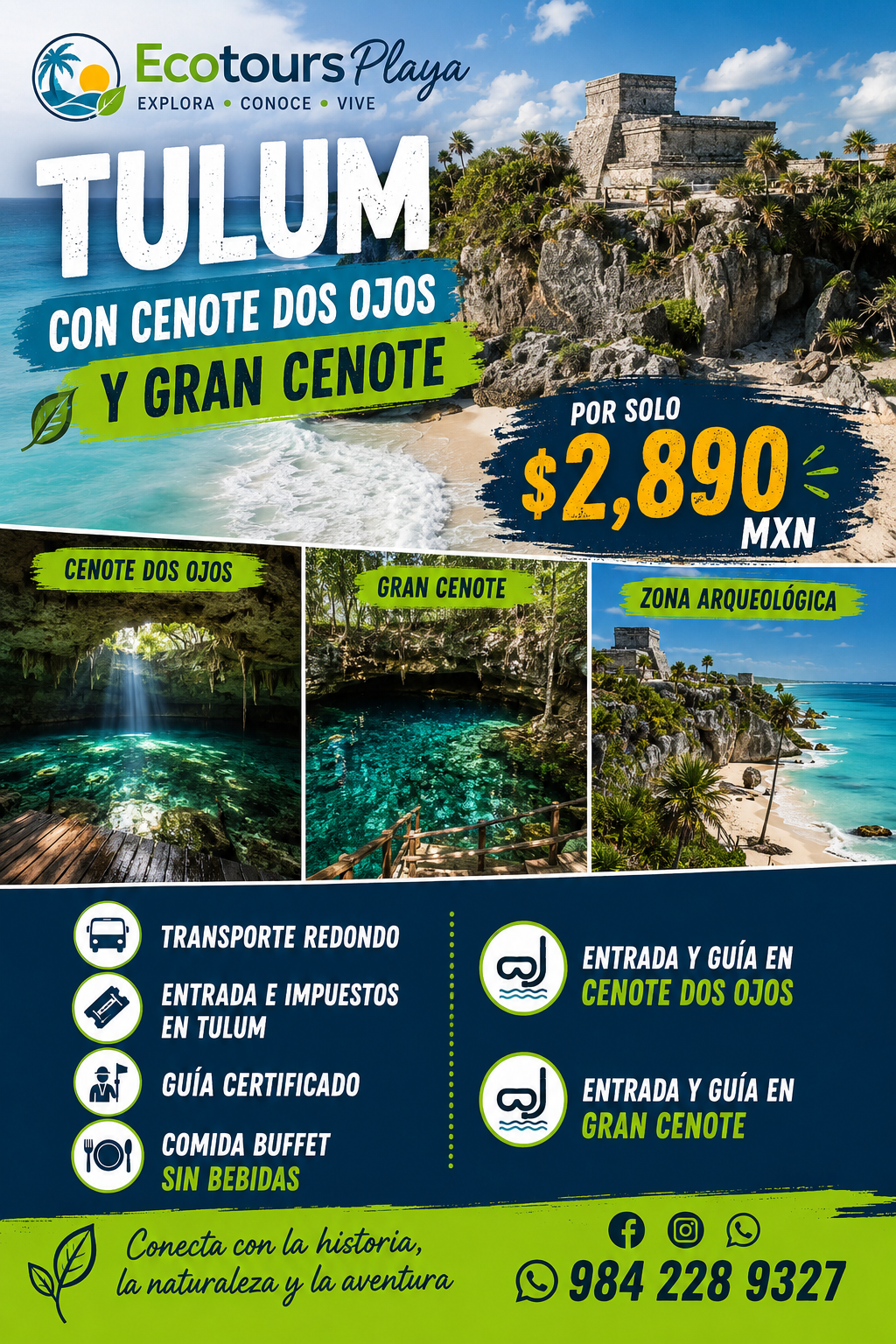 TULUM GRAN CENOTE CENOTE DOS OJOS