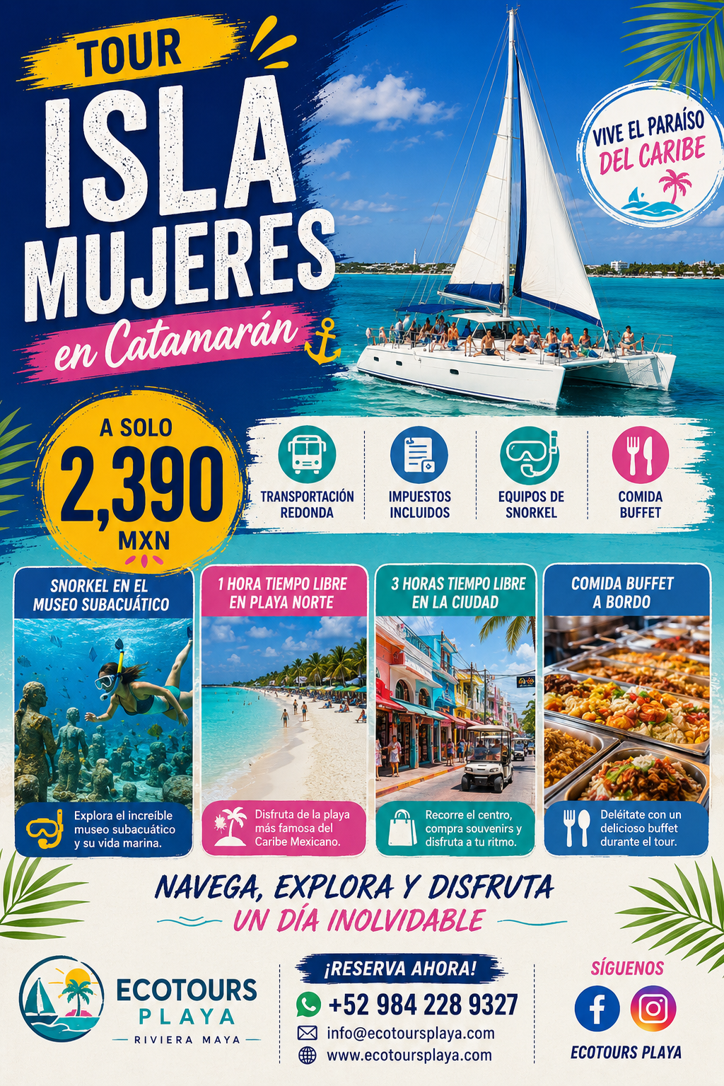 ISLA MUJERES CATAMARAN