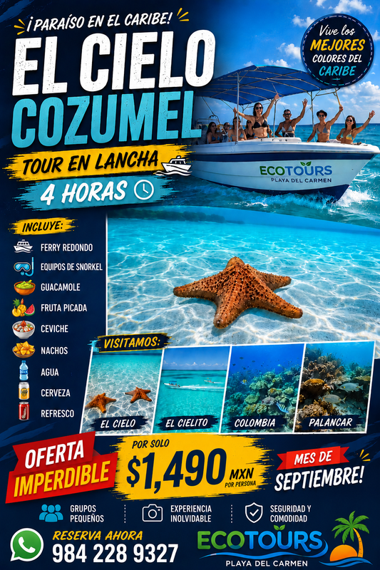 CIELO COZUMEL BOAT