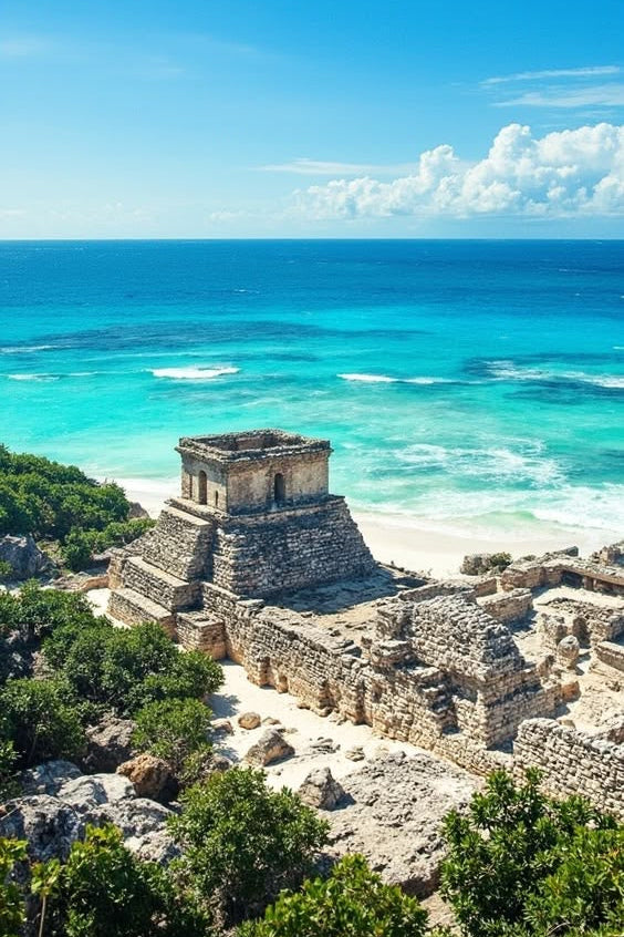 Tulum Ruinas + Akumal nado con tortugas & Cenote | Guía frances 🇫🇷 🐢