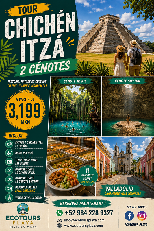 CHICHEN ITZA 2 CENOTES