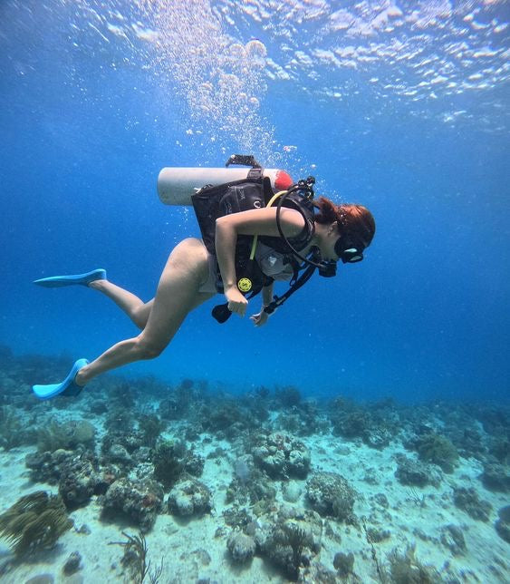 BUCEO CERTIFICADO O PRINCIPIANTE CON DOS TANQUES EN COZUMEL